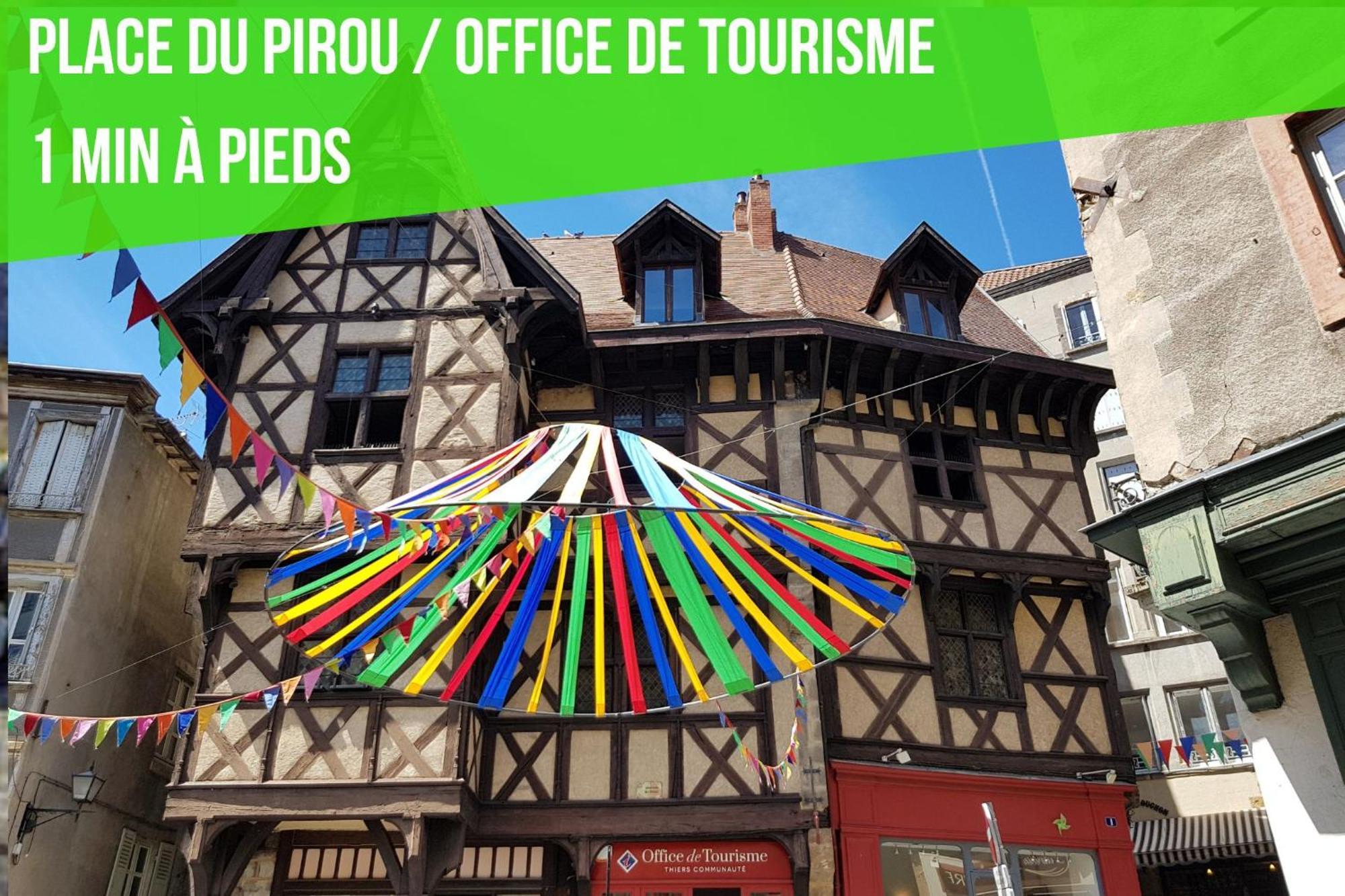 Le Petit Pirou # Cosy # Halte Auvergne Thiers Dış mekan fotoğraf